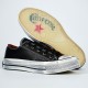 Black Converse Vintage Chuck 70s Low Leather transparent sole shoes