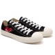 CDG Play X Converse Chuck Taylor Fw21 Black Low Sneakers
