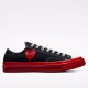 Comme Des Garcons Play X Converse Chuck 70 Low Black Red