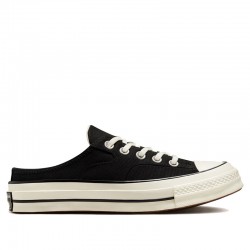 Converse Chuck 70 Mule Black Slip-On Canvas Sneaker