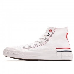 Converse Chuck 70 Retro Denim White Red Black Hi Sneakers