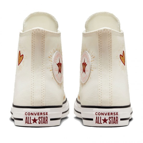 Converse Chuck Taylor High Hearts White Shoe