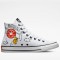 Converse X Peanuts Chuck Taylor All Star White Yellow Unisex High Top Shoe