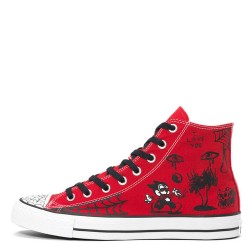 Converse All Star Pro Sean Pablo Red High Tops Chuck Taylor