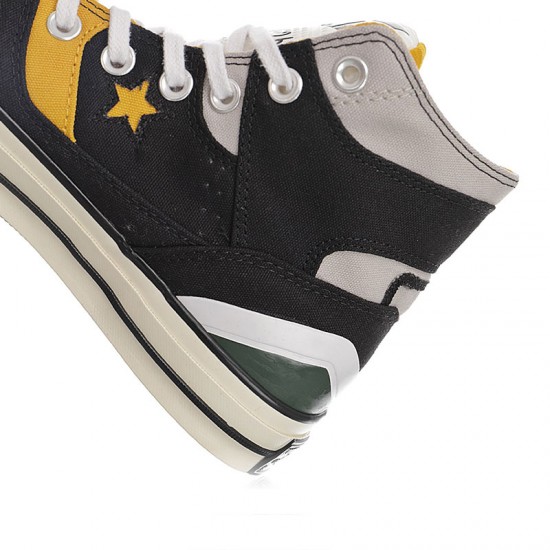 Converse Chuck 70 E260 High Black Yellow Sneakers