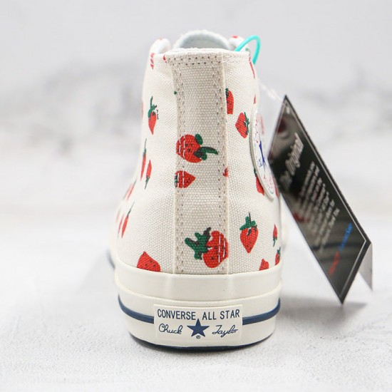 strawberry converse shoes
