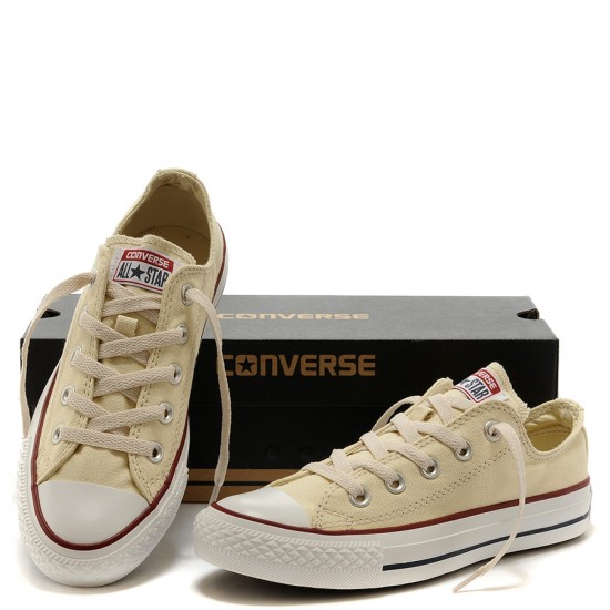 Converse Chuck Taylor All Star Beige Canvas Low Top