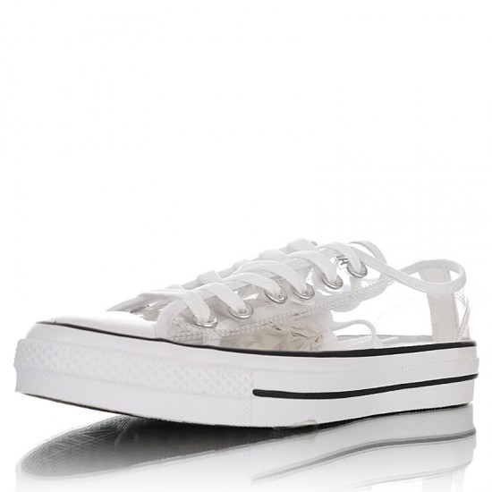 clear converse low tops