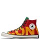 Converse Chuck Taylor All Star High Iconic Red Green Yellow Shoes