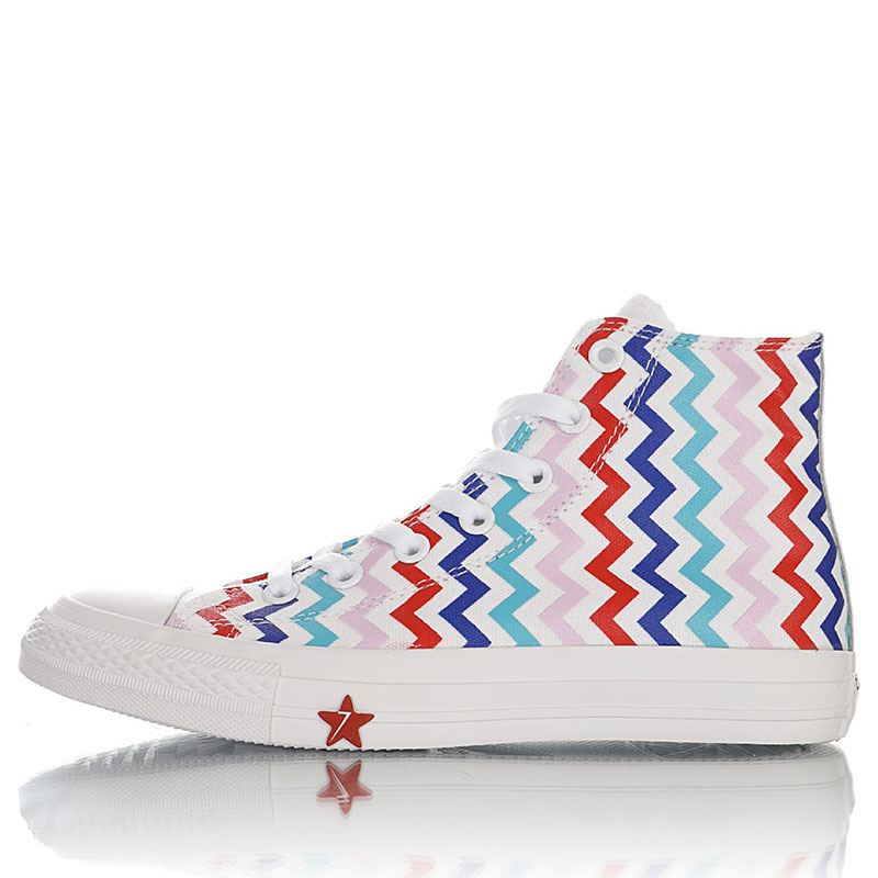 Star Multicolor Chevron Hi High-top Sneaker