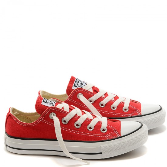 Converse Chuck Taylor All Star Red Canvas Low Top