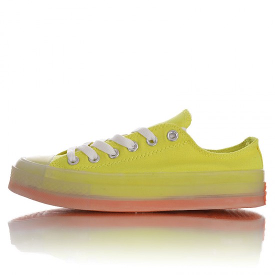 yellow low top converse
