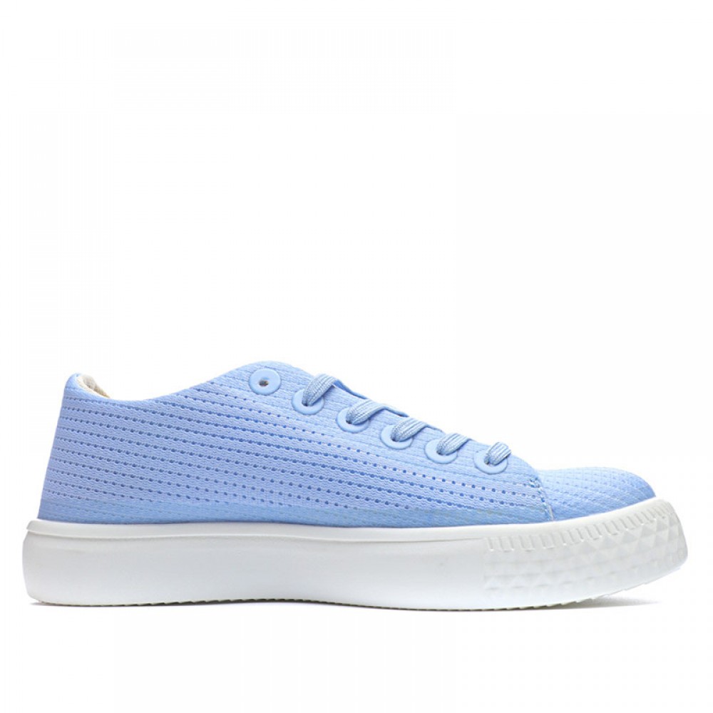Converse Lady Summer Hollow carved Design Breathe Freely Sky Blue ...