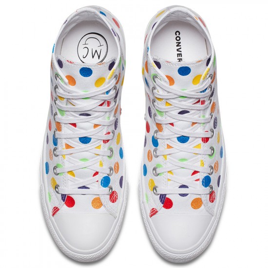Converse Pride x Miley Cyrus Chuck Taylor All Star High Top White