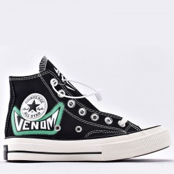 Converse x Marvel Venom All Star High Tops Sneakers