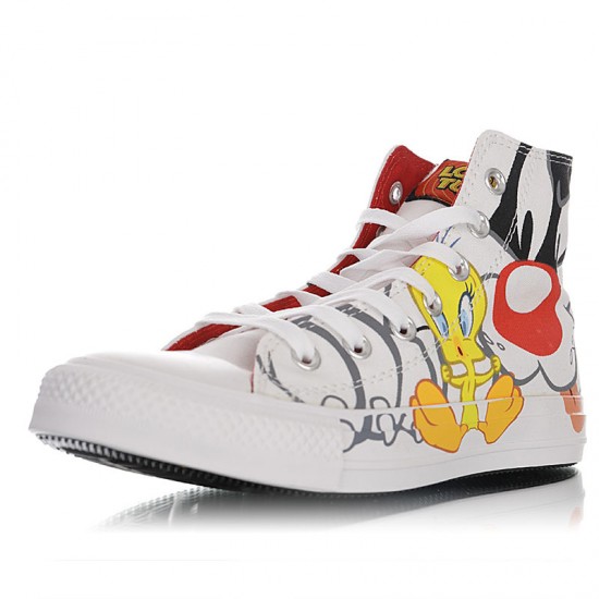 looney tunes converse high tops