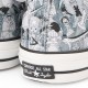 One Piece x Converse All Star 100th Anniversary High Top Sneakers