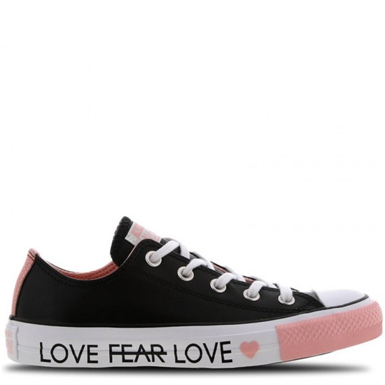 Converse Chuck 70 Low Top Love Graphic Leather Black