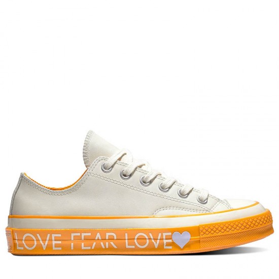 Converse Chuck 70 Low Top Love Graphic Orange