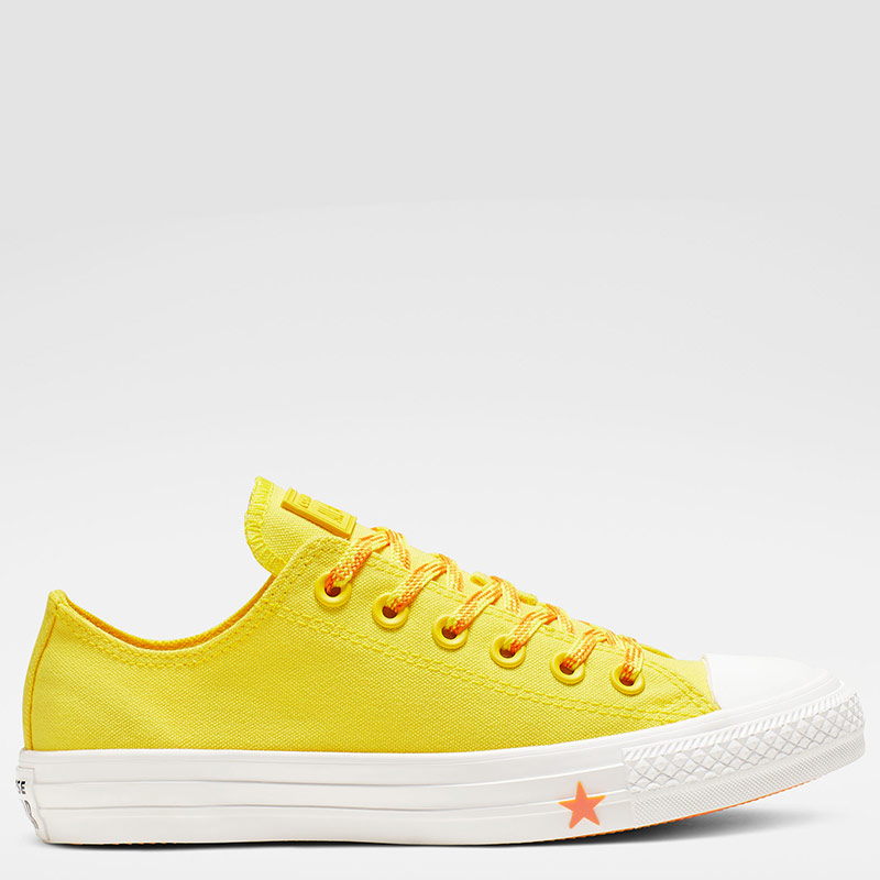 converse all star low top yellow