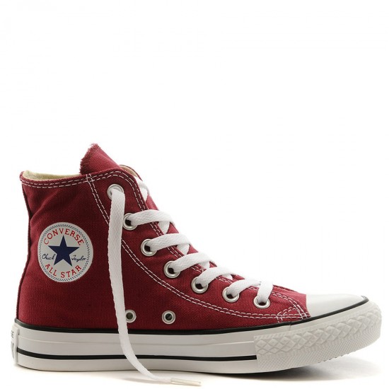 all red converse high