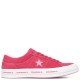 Converse One Star Ox Pink Low Top Suede Shoes