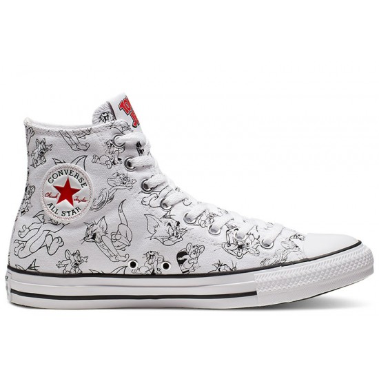 tom and jerry high top converse